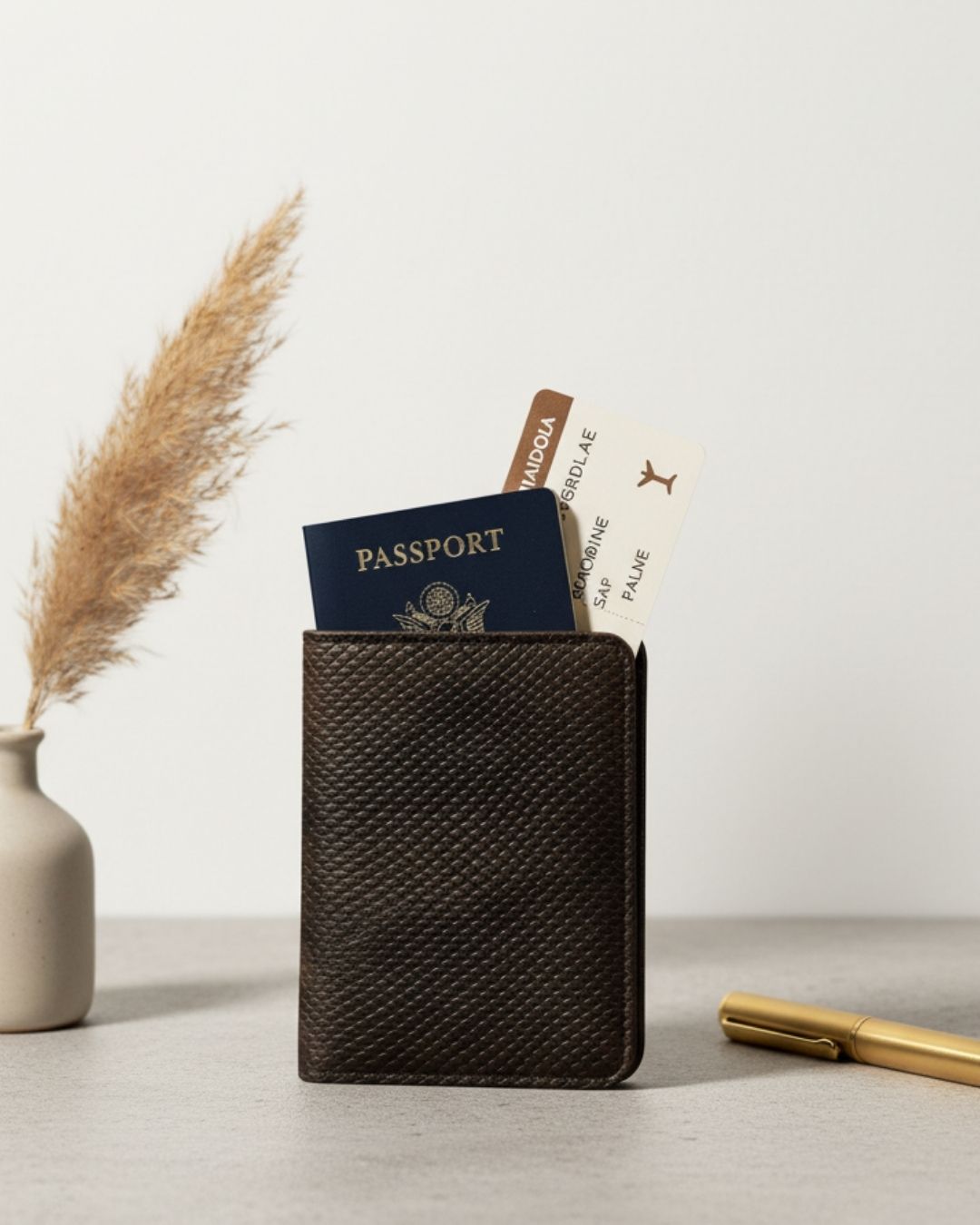 Black Piton Passport Holder