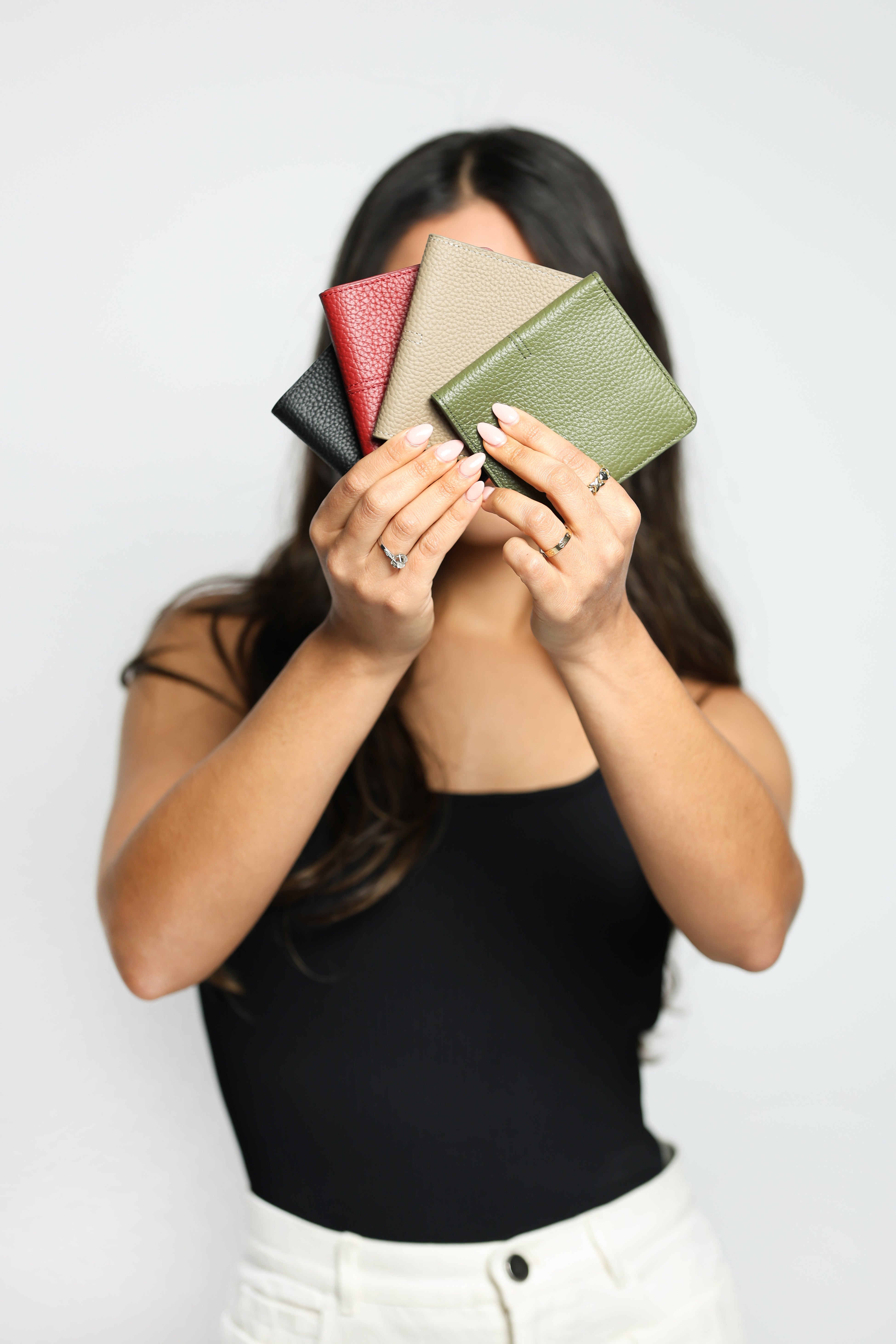 Taupe Compact Wallet