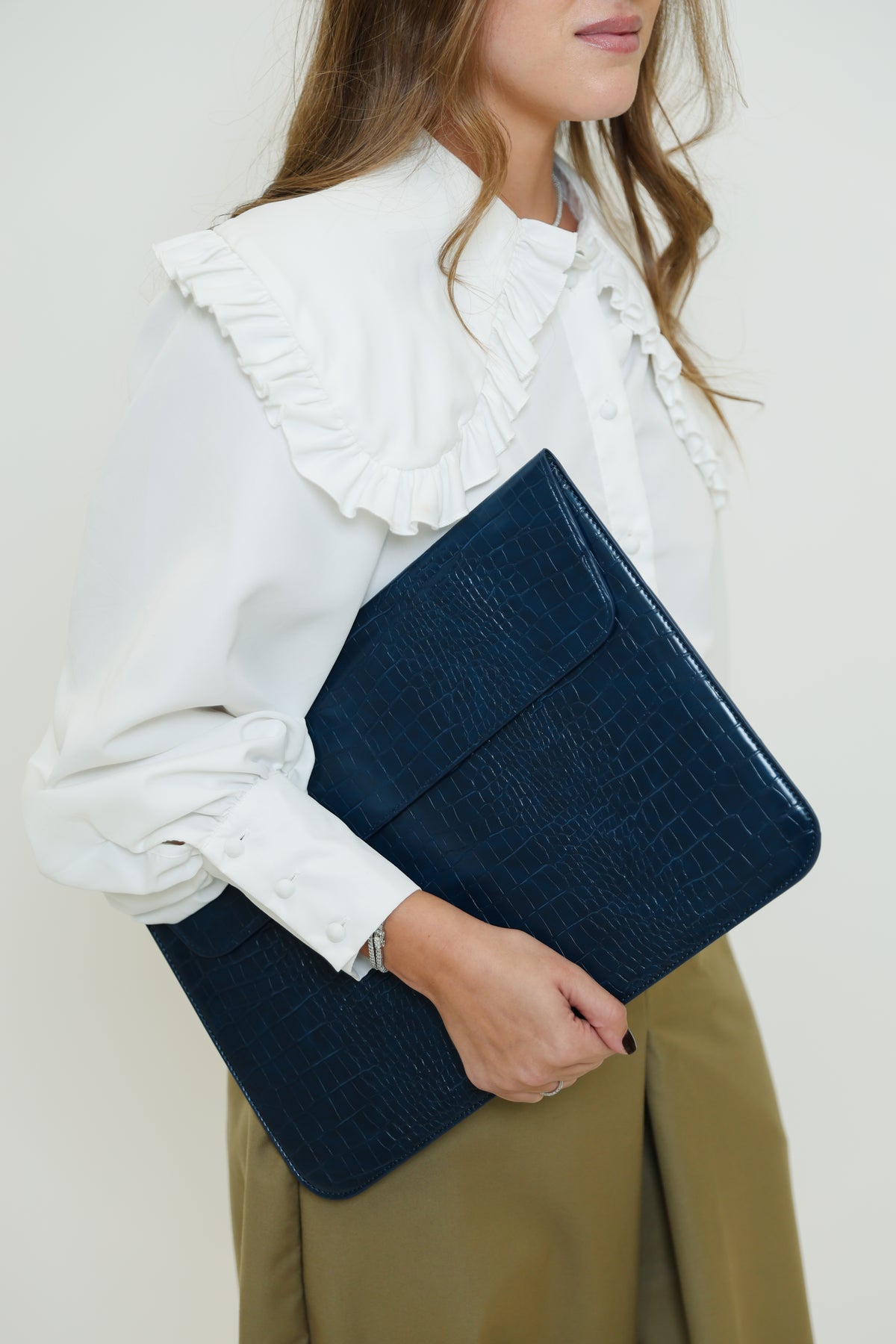 Blue Folio Case
